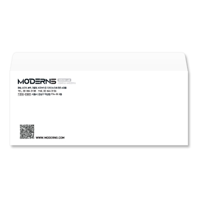 [마스터봉투] 자켓봉투 모조 100g (먹1도인쇄)