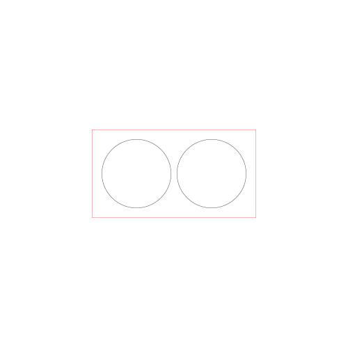 [일반스티커] 원형 스티커 35x35mm (1세트 2개)