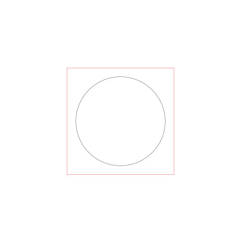 [일반스티커] 원형 스티커 50x50mm