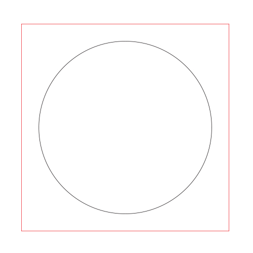 [일반스티커] 원형 스티커 90x90mm