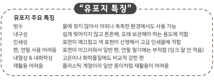 유포지 특징